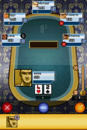 Partouche Poker Tour - Poker Texas Hold'em No Limit (France) screen shot game playing